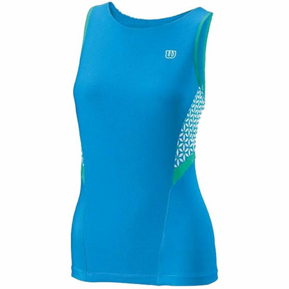 Tanktop, Women's Wilson Glamour Green Reversible Tennis Blue