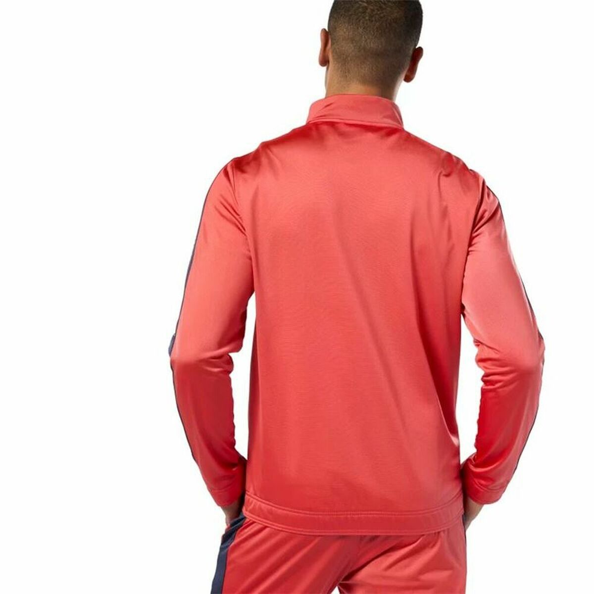 Men's Reebok Essentials Linear Training Jacket Red