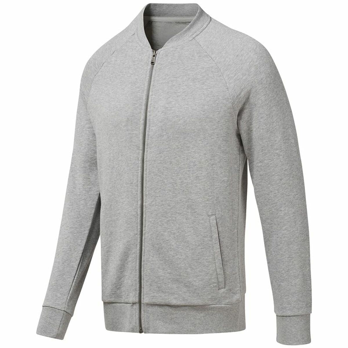 Men's Reebok Bomber Retro Grey Training Jacket