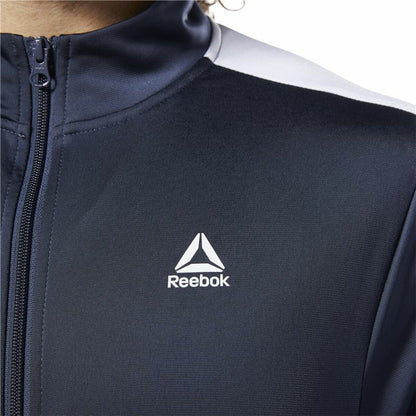 Men's Reebok Essentials Linear Logo Training Jacket Dark Blue