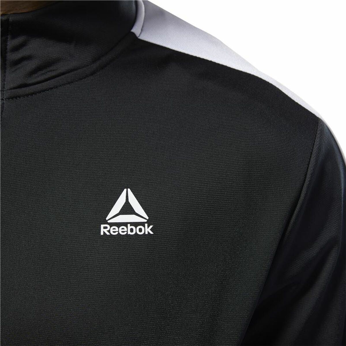 Men's Reebok Essentials Linear Logo Training Jacket Black