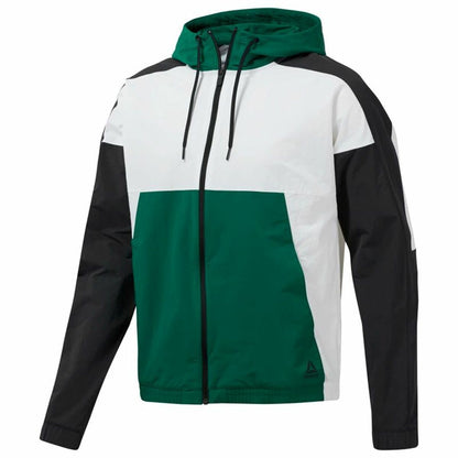 Men's Reebok Meet You There Woven Green Training Jacket