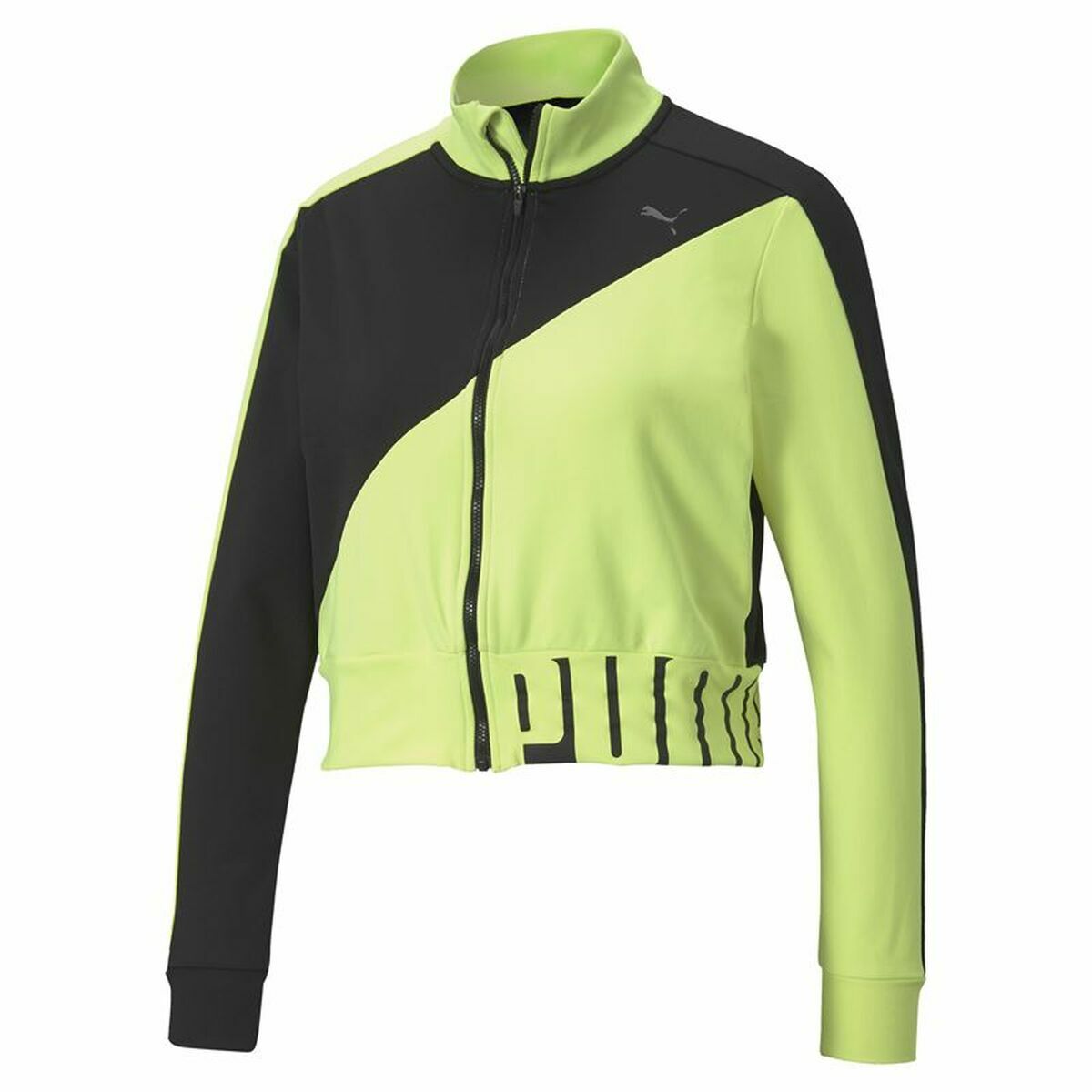 Sports Jacket, Women's Puma Train Stretch YW Yellow