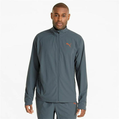 Men's Puma Train Ultraweave Training Jacket Dark Grey