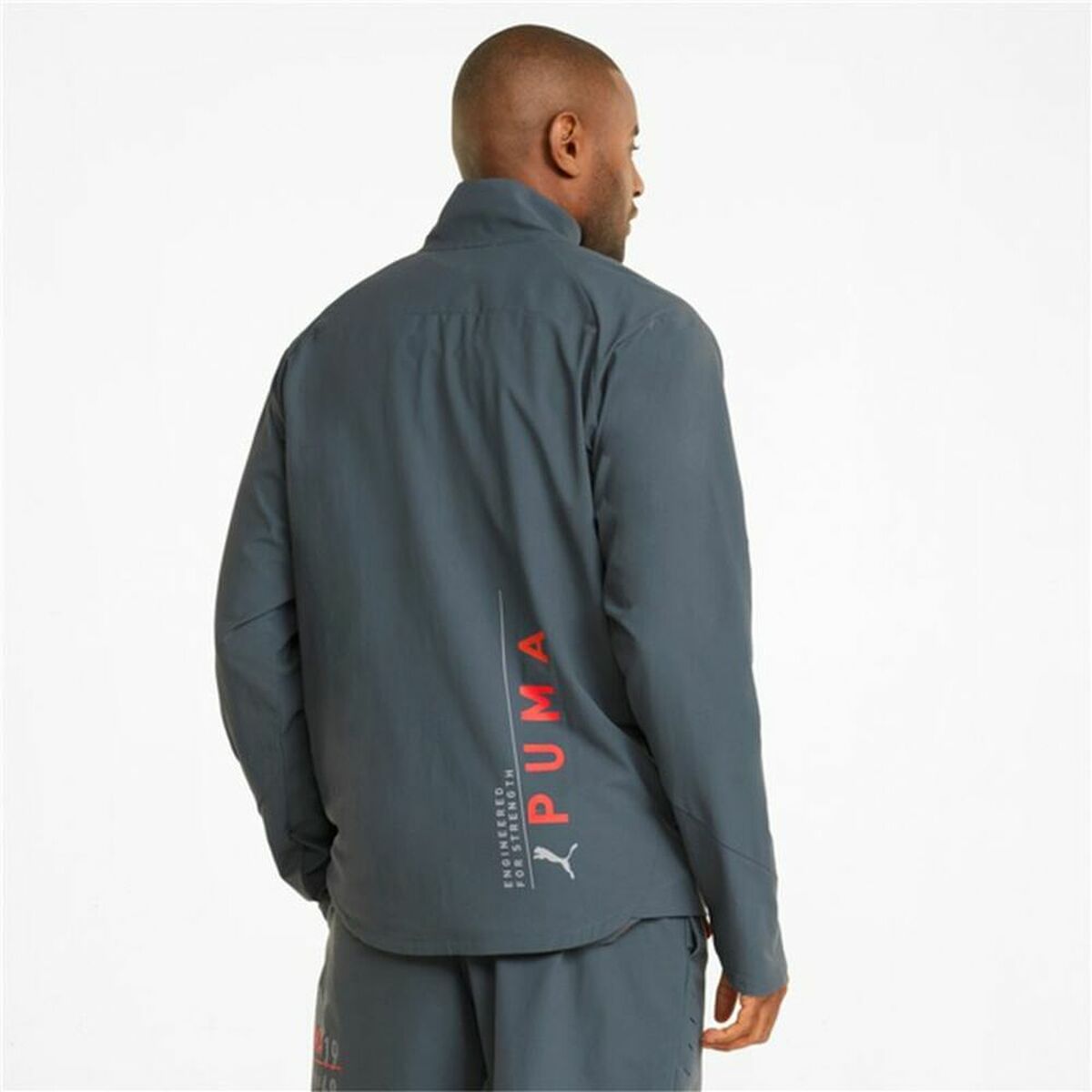 Men's Puma Train Ultraweave Training Jacket Dark Grey