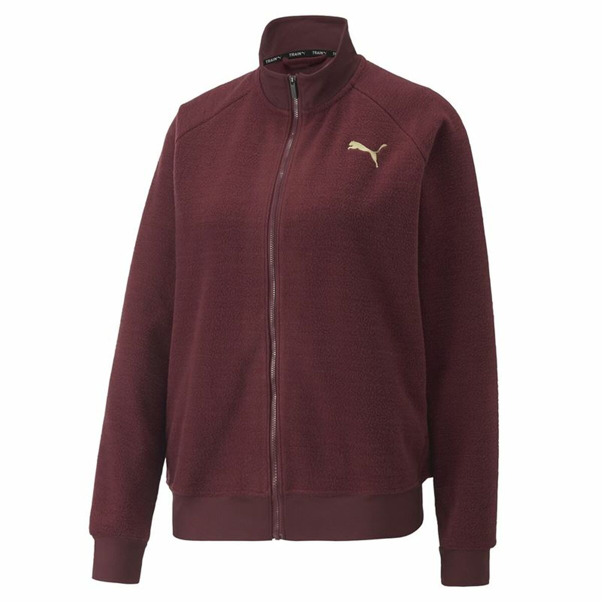 Sportjacka, Dam Puma Fit Sherpa Mörkröd