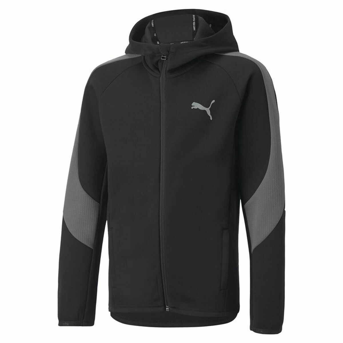 Sports Jacket, Kids Puma Evostripe Black