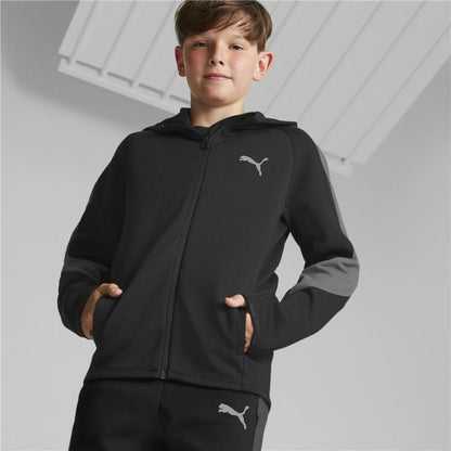 Sports Jacket, Kids Puma Evostripe Black