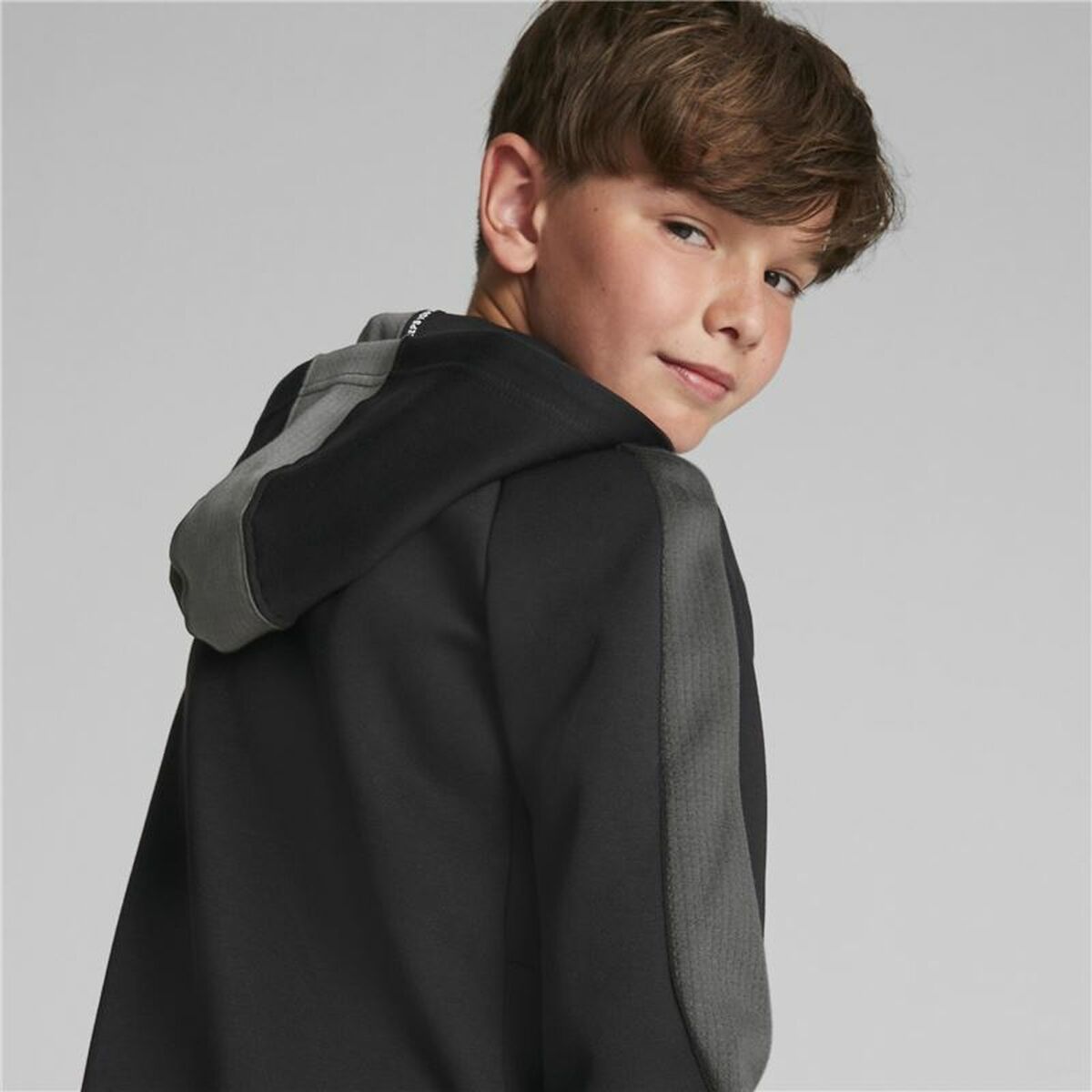 Sports Jacket, Kids Puma Evostripe Black