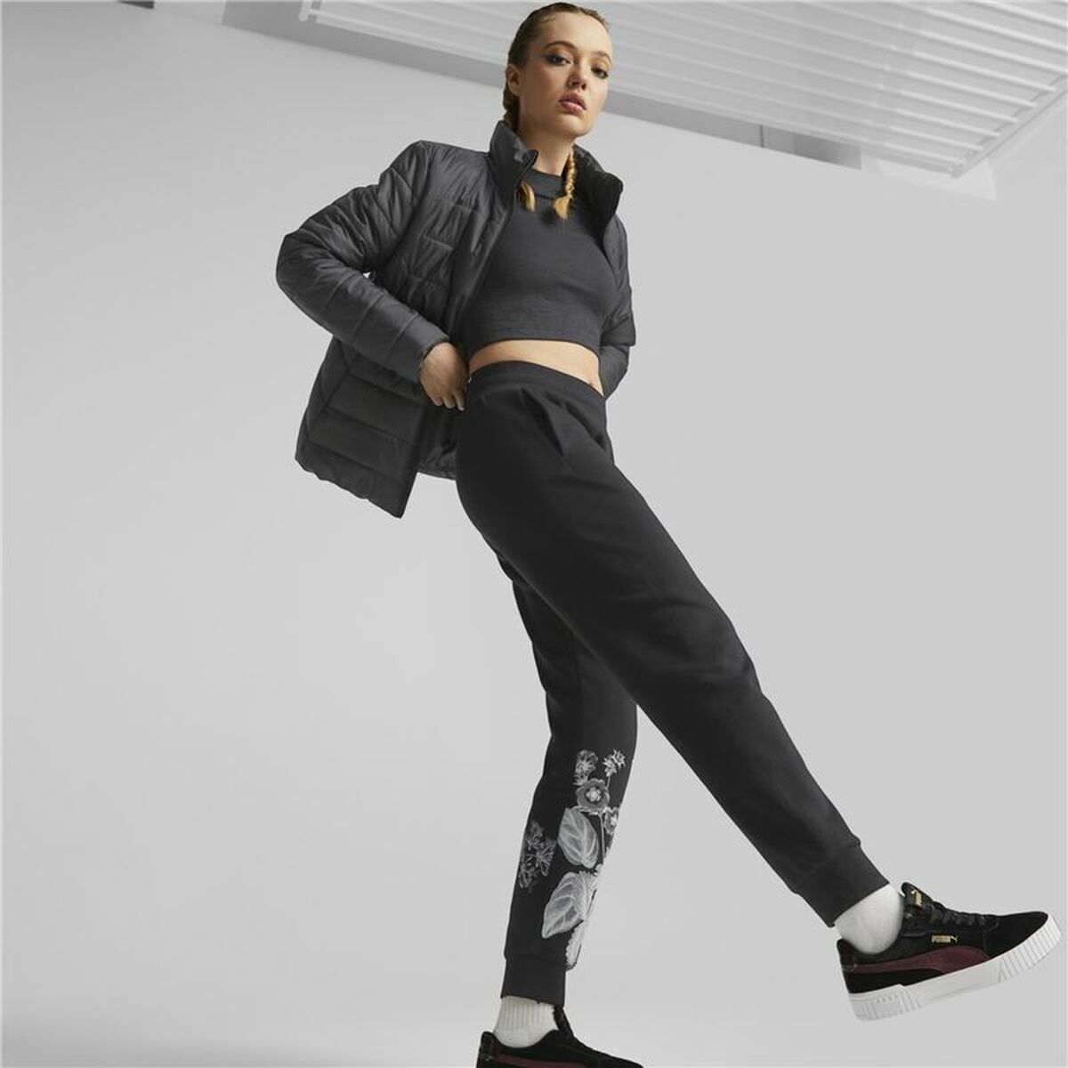 Sports Jacket, Women's Puma Essentials Black