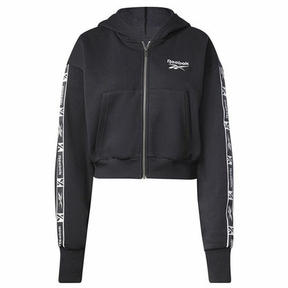 Sports jacket, Women's Reebok Tape Pack Full Zip Black