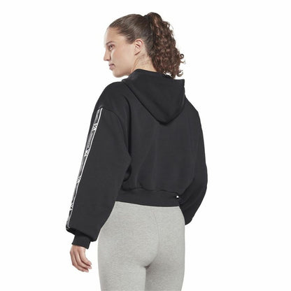 Sports jacket, Women's Reebok Tape Pack Full Zip Black