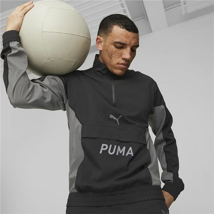 Puma Fit Woven Men's Training Jacket Black