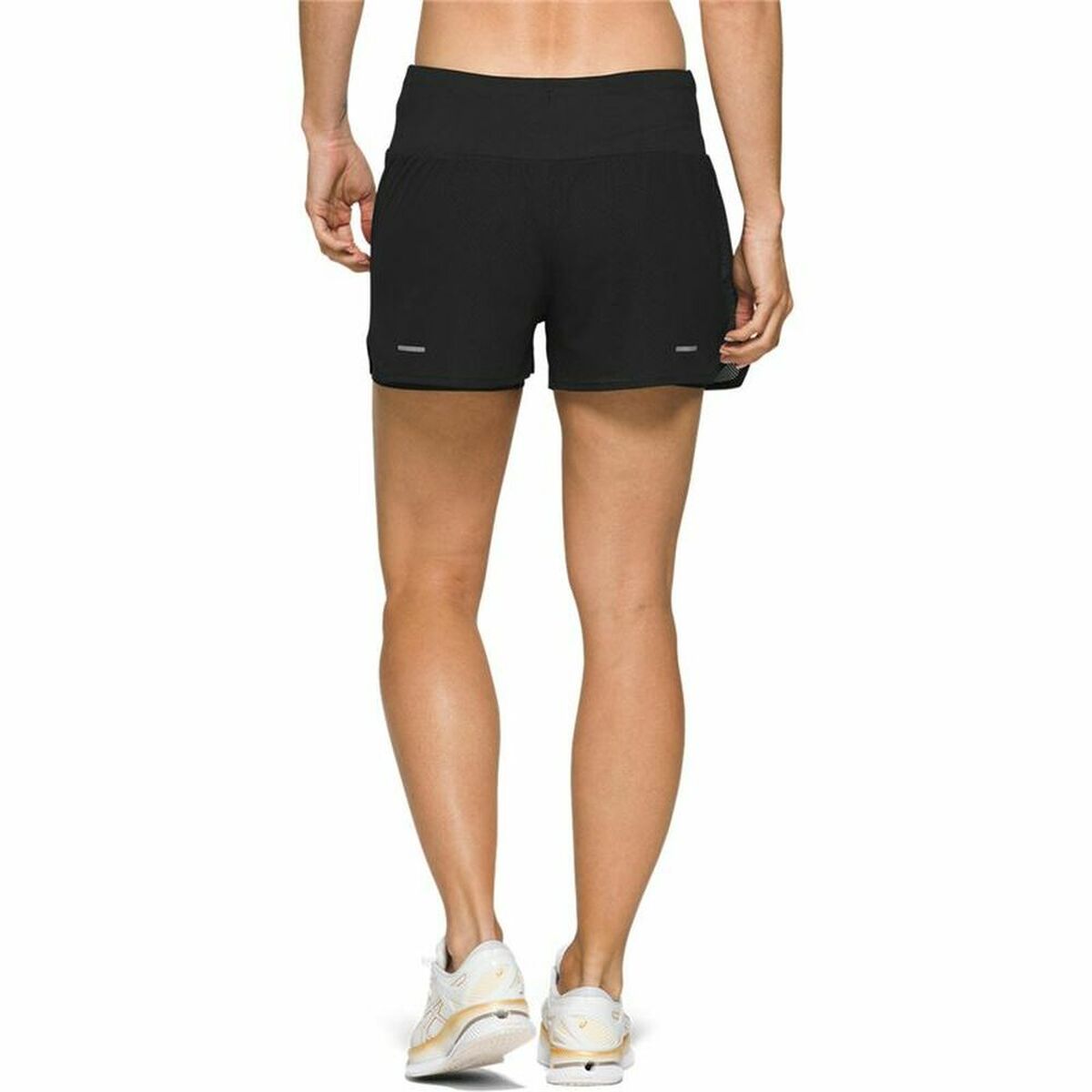 Sportshorts för kvinnor Asics Ventilate 2-N-1 Svart