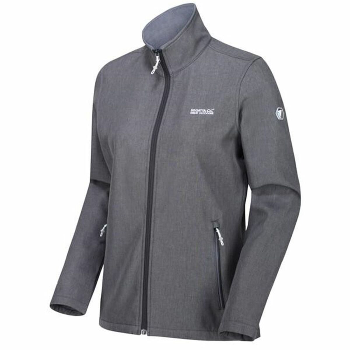 Jacket Kids Regatta Alvarado VII Sealgreymarl Grey