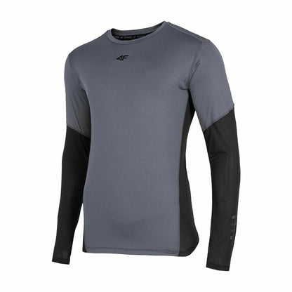 Long sleeve T-shirt Men 4F Dark grey