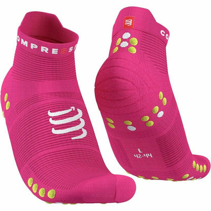 Sportstrumpor Compressport Pro Racing Fuchsia