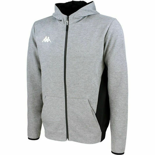 Men's Training Jacket Kappa Marzame Light Grey