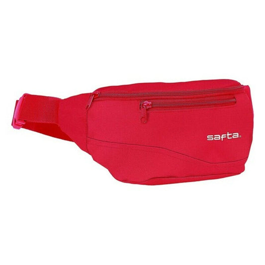 Waist bag Safta M446 Red (23 x 12 x 9 cm)