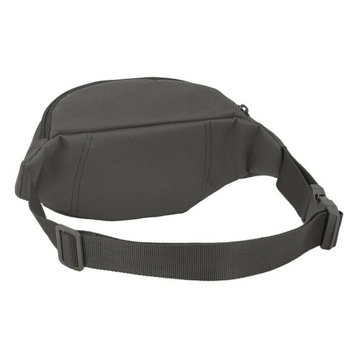 Waist bag Safta M446 Grey (23 x 12 x 9 cm)