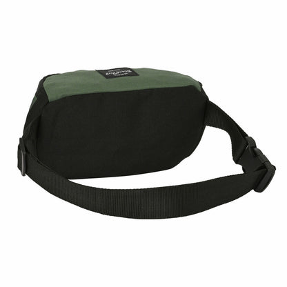 Waist bag BlackFit8 Gradient Black Army Green (23 x 14 x 9 cm)