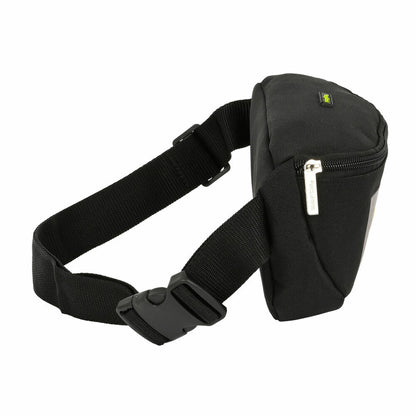 Waist bag Safta Surf Black (23 x 14 x 9 cm)