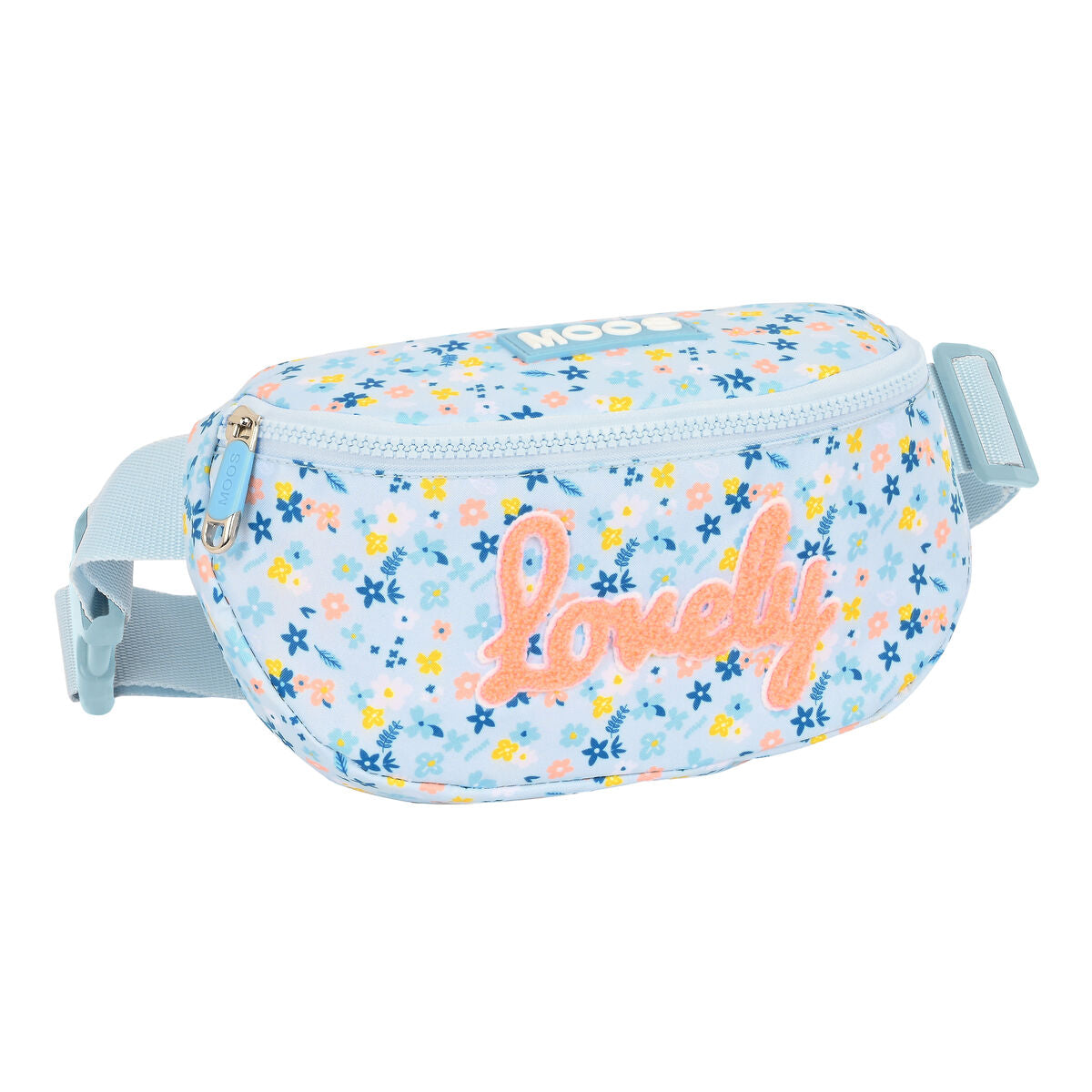 Waist bag Moos Lovely Light blue (23 x 14 x 9 cm)