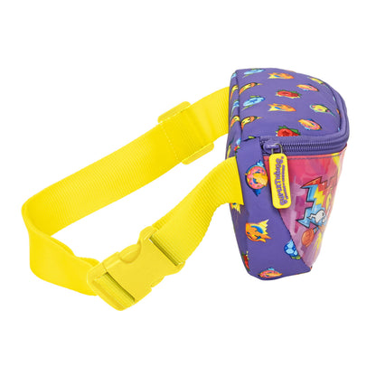 Fanny pack SuperThings Guardians of Kazoom Purple Yellow (23 x 14 x 9 cm)