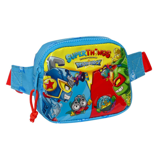 Waist bag SuperThings Rescue force 14 x 11 x 4 cm Blue Children