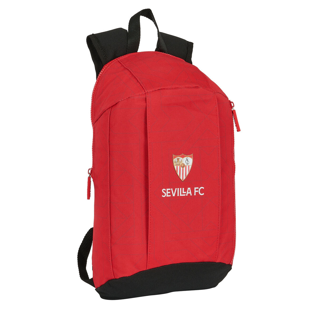 Ryggsäck Sevilla Fútbol Club Svart Röd 22 x 39 x 10 cm