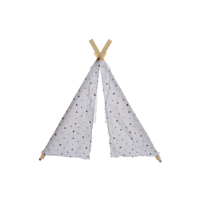 Play Tent DKD Home Decor Cotton Wood Unicorn (110 x 110 x 106 cm)