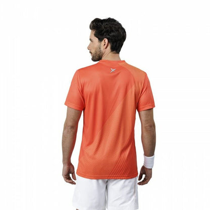 Men's Short Sleeve T-Shirt Drop Shot Airam JMD Orange