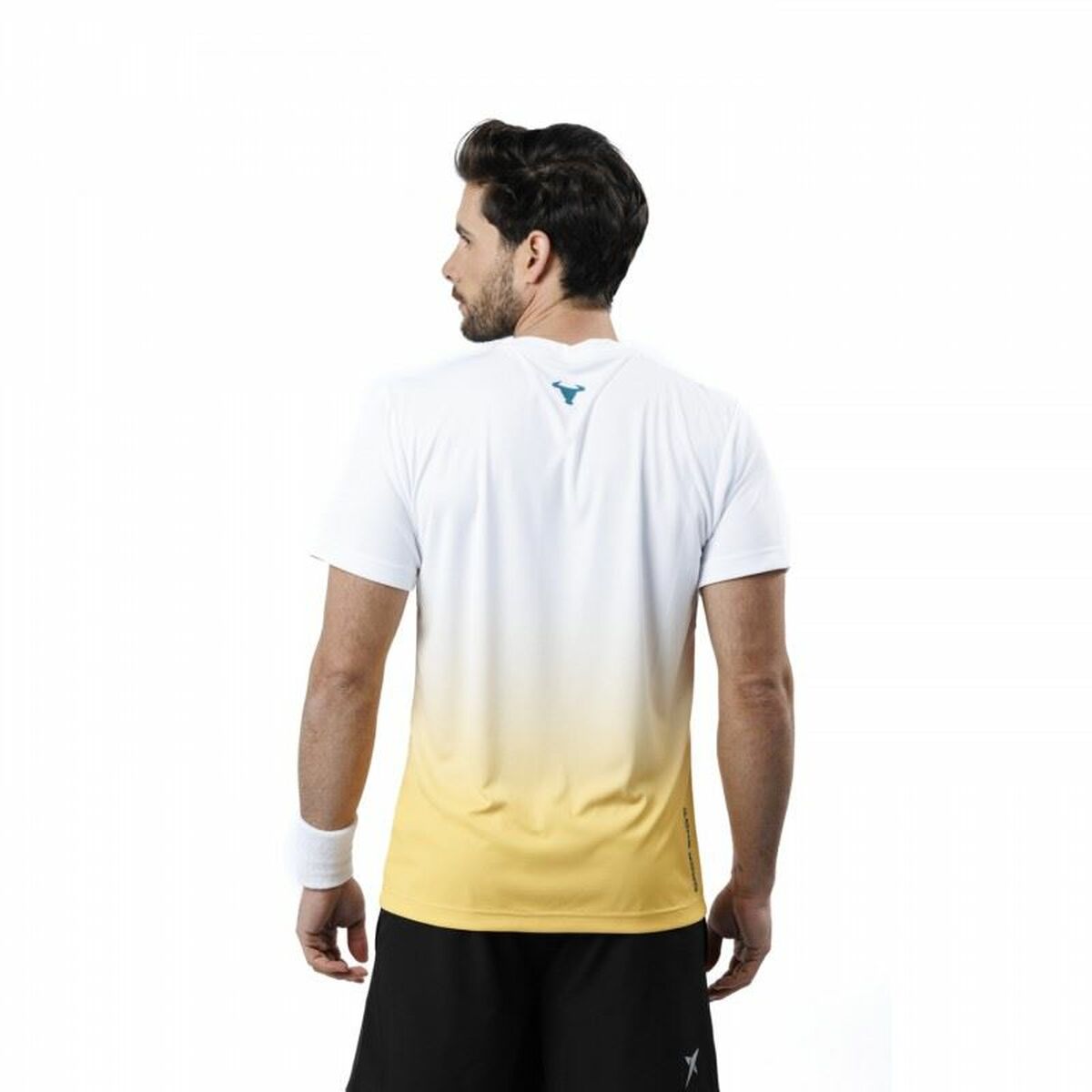 Men's Short Sleeve T-Shirt Drop Shot Alsai Campa White