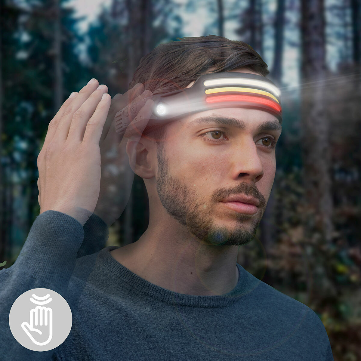 Recobright InnovaGoods Rechargeable and Adjustable LED Headlamp