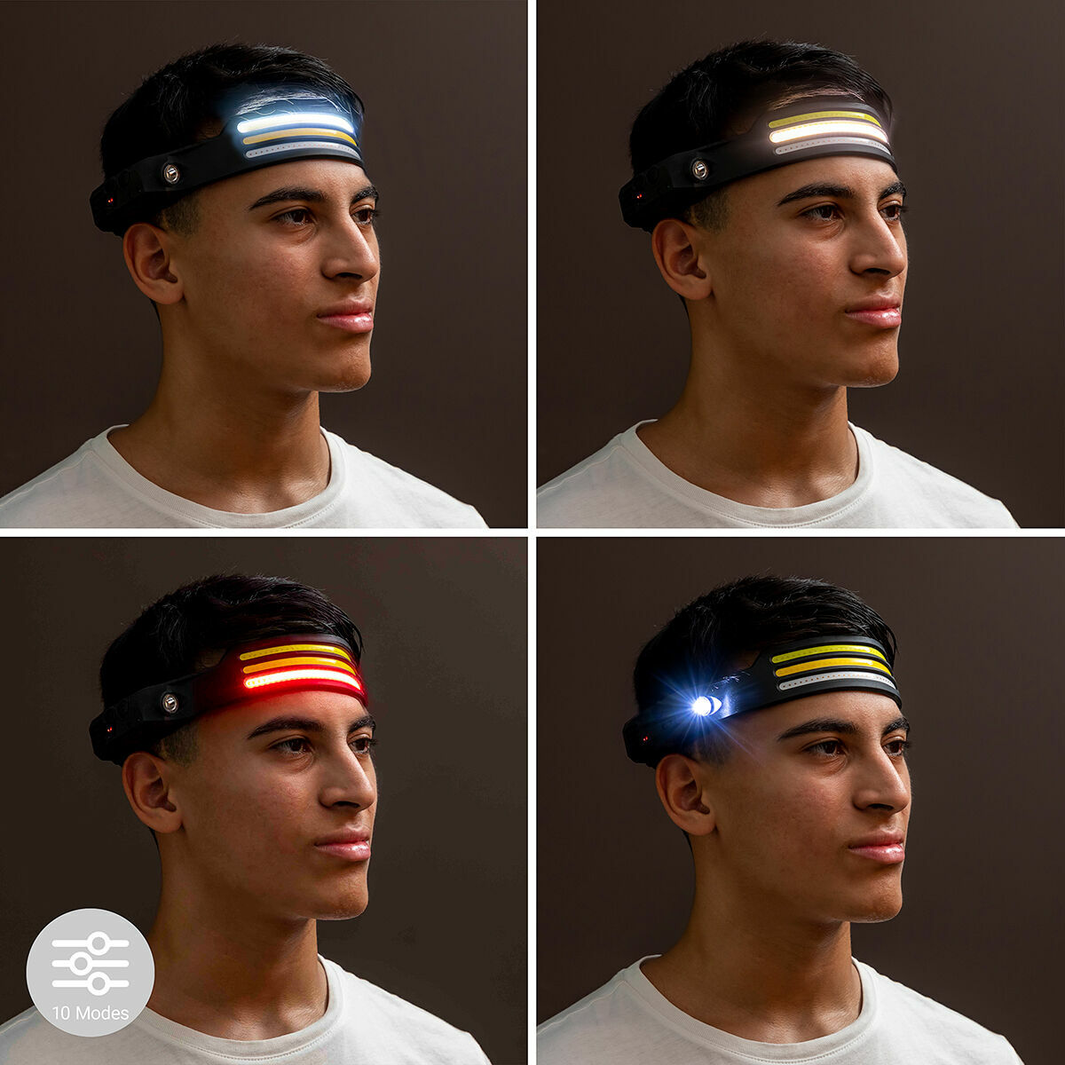 Recobright InnovaGoods Rechargeable and Adjustable LED Headlamp