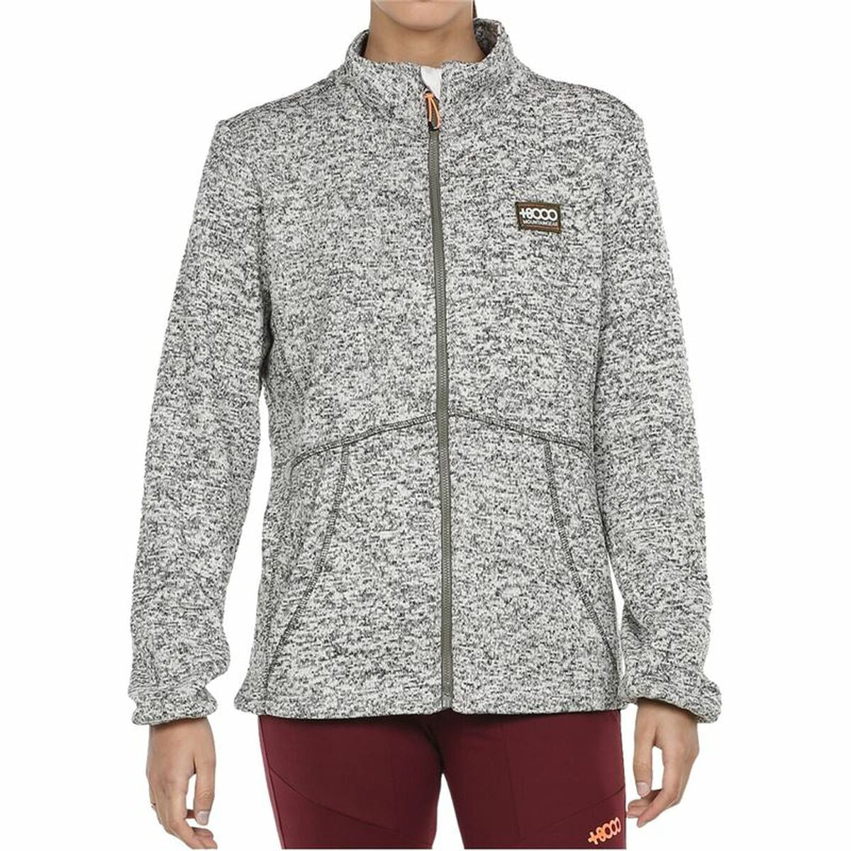 Sports Jacket, Women +8000 Jalma Grey White