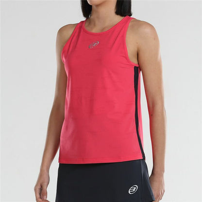 Sports shirt with sleeves Bullpadel Unase Crimson