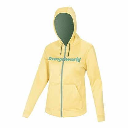 Sports Jacket, Women Trangoworld Liena With Hood Yellow