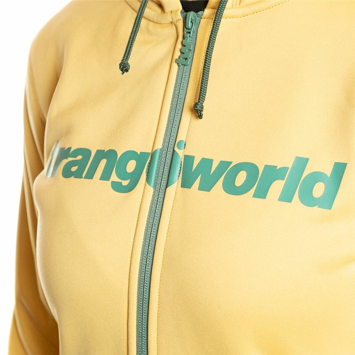 Sports Jacket, Women Trangoworld Liena With Hood Yellow