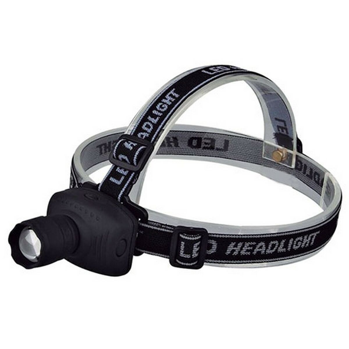 LED-lampa för huvudet TM Electron Zoom Svart 3W finns hos Aktivcamping