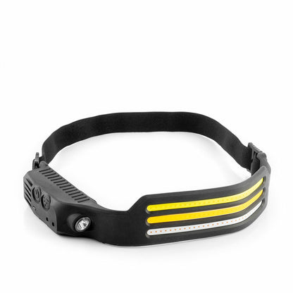 Laddningsbar och justerbar LED-pannlampa Recobright InnovaGoods finns hos Aktivcamping