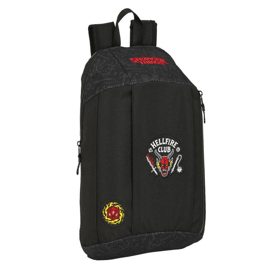 Ryggsäck Stranger Things Svart 22 x 39 x 10 cm finns hos Aktivcamping