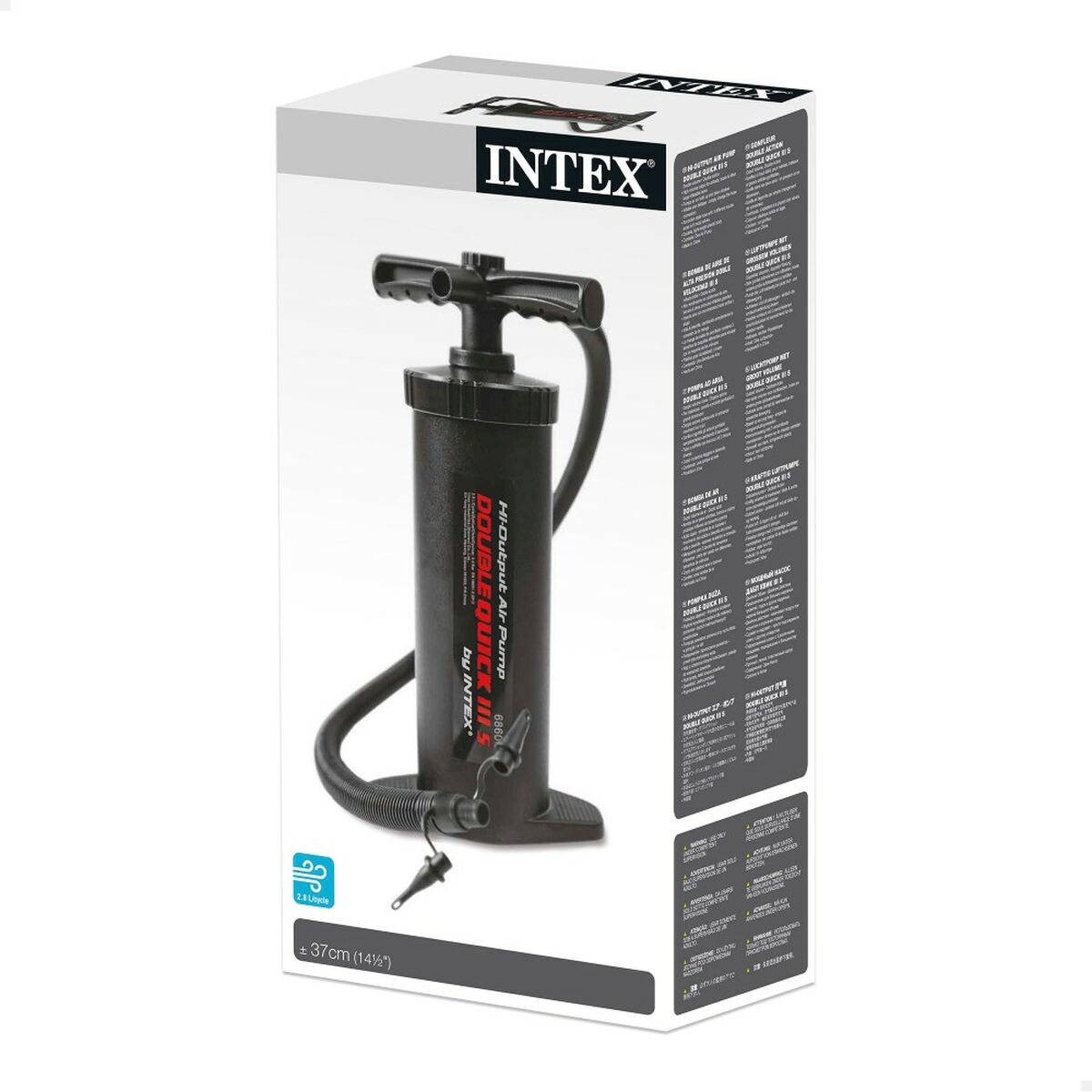 Luftpump Intex Double Quick IIIS (3 antal)