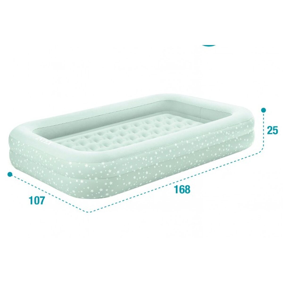 Air mattress Intex Junior 107 x 25 x 168 cm (3 pieces)