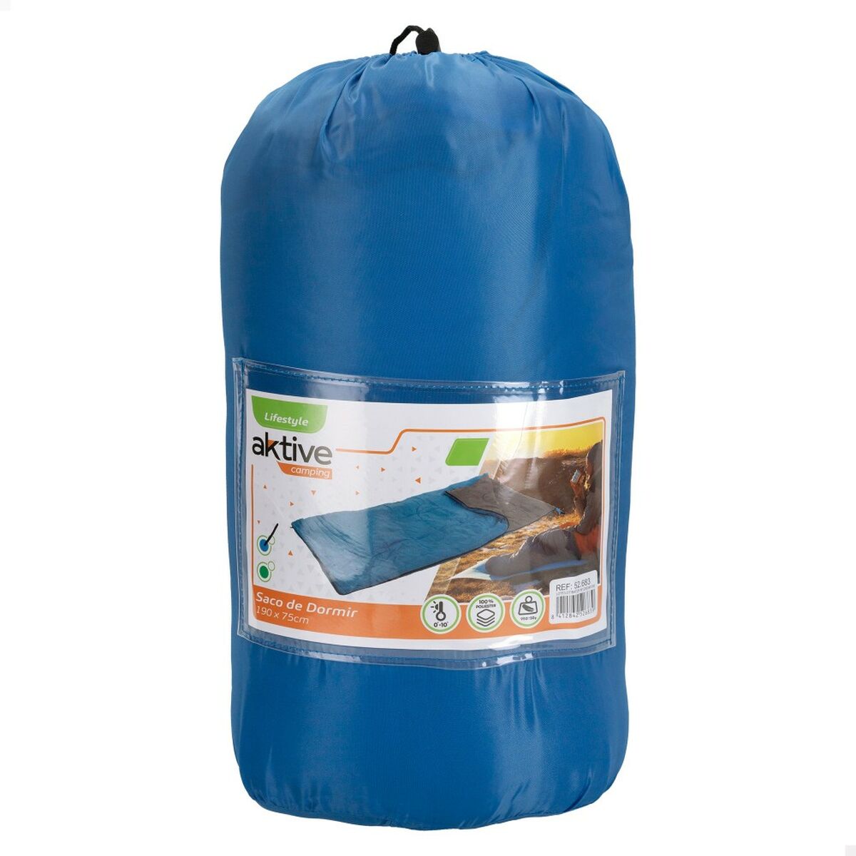 Sovsäck Aktive 1 Mantel 190 x 2,5 x 75 cm (4 antal) finns hos Aktivcamping